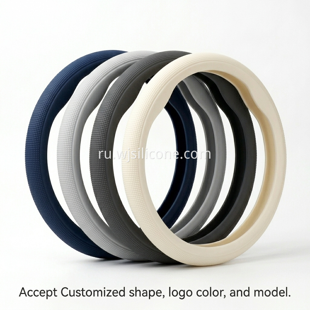 5-Silicone steering wheel cover for VinFast VF9